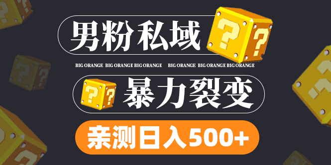 男粉项目，一个作品变现1000+，新渠道新玩法，一部手机实现月入过万_111创业网-互联网轻创第一站