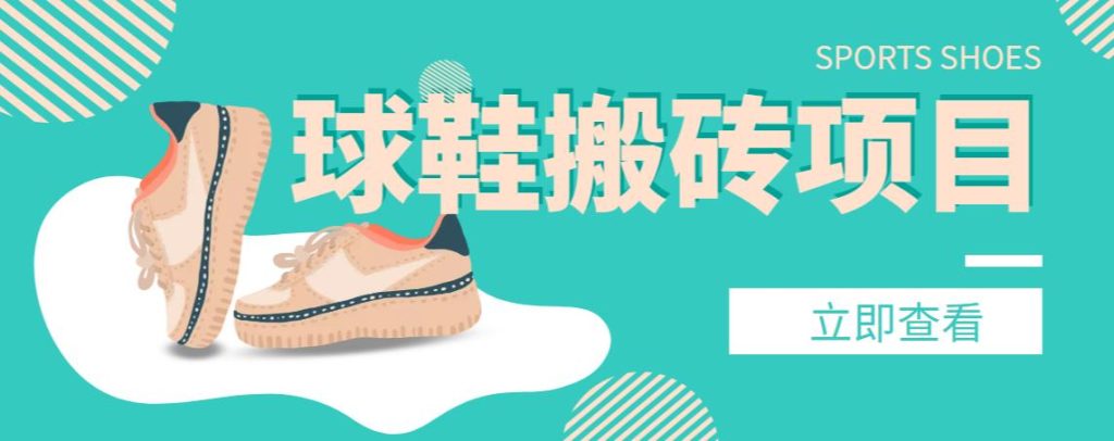 【搬砖必备】外面收费998的球鞋搬砖项目，月入轻松5000+的项目案例解析_111创业网-互联网轻创第一站