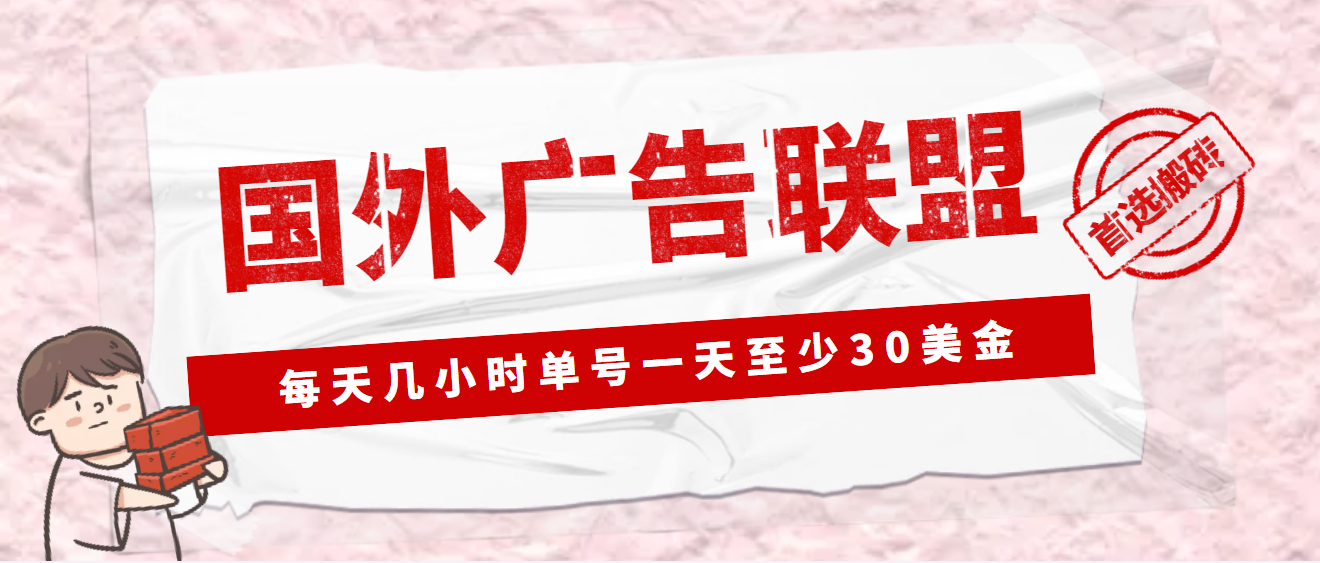 外面收费1980最新国外LEAD广告联盟搬砖项目，单号一天至少30美金(详细教程)_111创业网-互联网轻创第一站