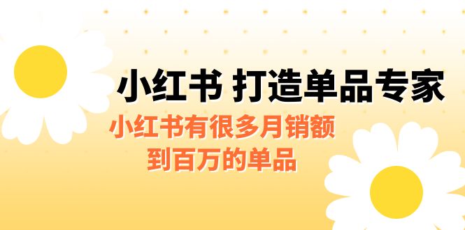 某公众号付费文章《小红书 打造单品专家》小红书有很多月销额到百万的单品_111创业网-互联网轻创第一站