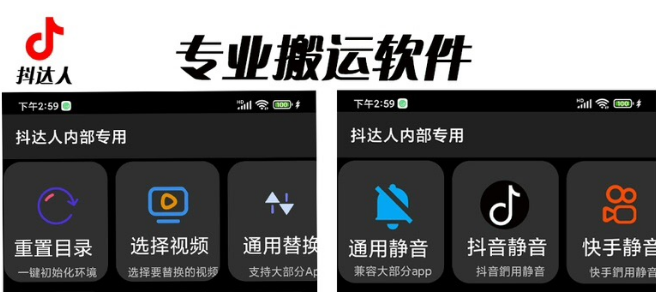 对外收费699抖音傻瓜式一键搬运，起号专用5分钟一个视频《软件+详细教程》_111创业网-互联网轻创第一站