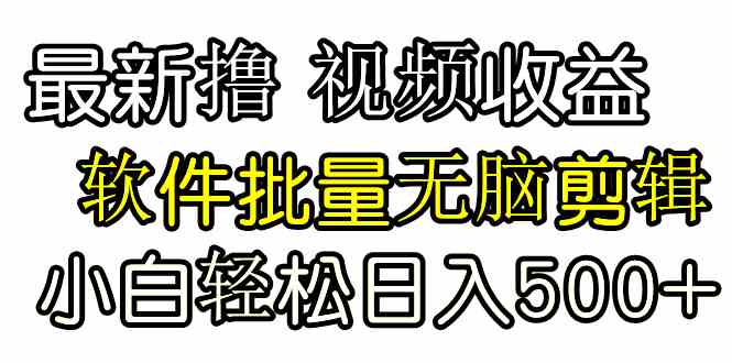 （9569期）发视频撸收益，软件无脑批量剪辑，第一天发第二天就有钱_111创业网-互联网轻创第一站