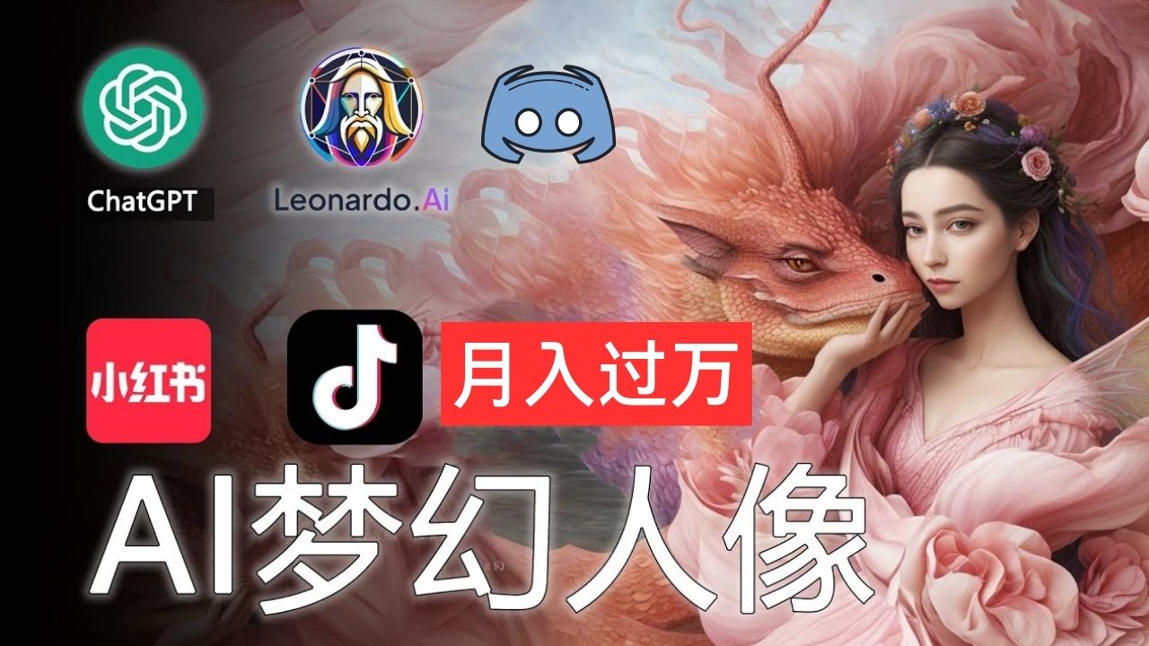 AI摄影梦幻人像：零基础也能月入过万的秘密_111创业网-互联网轻创第一站
