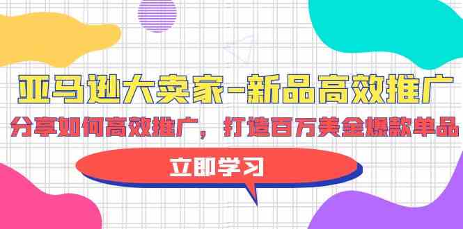 （9945期）亚马逊 大卖家-新品高效推广，分享如何高效推广，打造百万美金爆款单品_111创业网-互联网轻创第一站