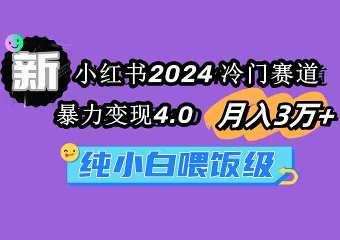 （9133期）小红书2024冷门赛道 月入3万+ 暴力变现4.0 纯小白喂饭级_111创业网-互联网轻创第一站