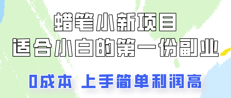 蜡笔小新项目拆解，0投入，0成本，小白一个月也能多赚3000+_111创业网-互联网轻创第一站