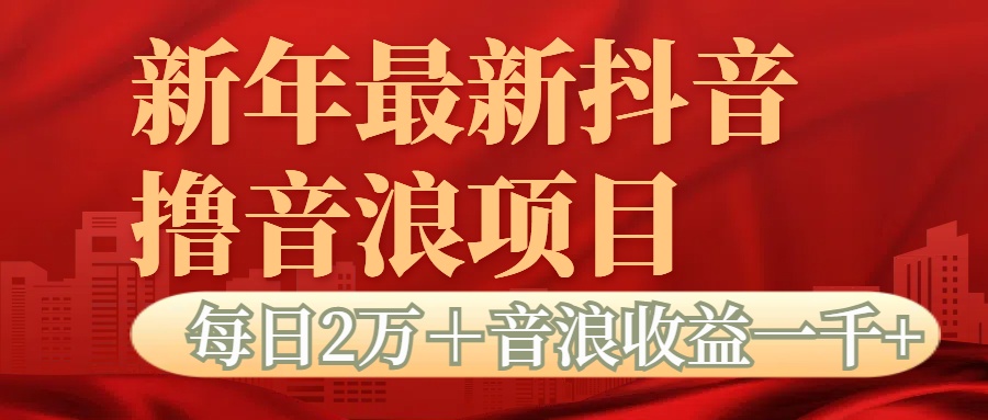 抖音音浪掘金项目每日2万＋音浪高收益1000＋_111创业网-互联网轻创第一站